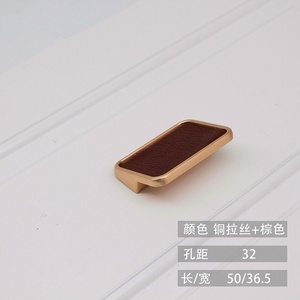 Zinc Alloy Modern Embedded Furniture Handle <b>Knob</b> <b>for</b> Wardrobes <b>Dresser</b>-Easy Installation <b>for</b> Bedroom Living Kitchen Bathroom - Product Image 2