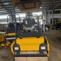 Rouleau vibratoire diesel Changchai de 3 tonnes, rouleau compresseur routier QYY-4T