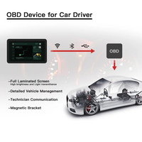 Tablet PC con OBD para conductores Android Dashboard GPS Monitor de coche pantalla digital de diagnóstico para coches OBD ODM Tablet PC