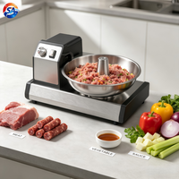 Hachoir à viande commercial 6L en acier inoxydable 304, coupe-viande, hachoir à légumes, mélangeur, machine à hacher la viande, prix usine