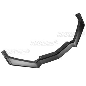 Difusor de Labio Delantero para Parachoques de Coche Chevy Corvette C8 2020-2022, 5 Piezas, Estilo Fibra de Carbono, Negro Mate, Accesorios Divisores de Esquina - Product Image 3