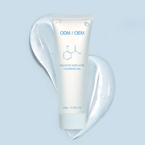Private Label Salicylic Acid Acne Cleanser OEM Deep <b>Cleansing</b> Oil Control Amino Acid Face Wash ODM - Product Image 5
