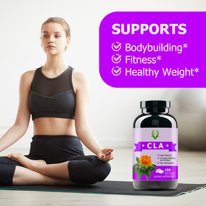 Gélules molles OEM ODM CLA : Soutient la musculation, favorise la forme physique, contribue à un poids sain. Contient de l'huile de graines de carthame. - Product Image 4