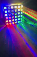 Éclairage de scène événement 36x15W 4 en 1 Rgbw matrice LED barre de faisceau couleur mur rondelle écran Dj équipement 6*6 Led Pixel panneau