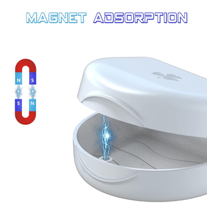 Mát Clover chỉnh nha người lưu giữ trường hợp silicone từ aligner Trường hợp với logo và lỗ thông hơi để lưu trữ răng giả - Product Image 4
