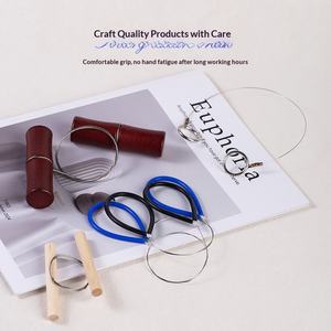 Outils <span class=keywords><strong>de</strong></span> poterie Liangqi Cang Bai Tao Hui pour la découpe <span class=keywords><strong>de</strong></span> l'<span class=keywords><strong>argile</strong></span> (Lignes droites/à ressort) – Kit créatif DIY - Product Image 4