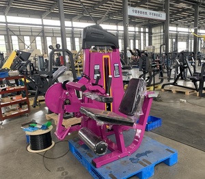 Máquina de <span class=keywords><strong>Curl</strong></span>/Extensión de Piernas Sentado, Entrenador de Muslos Delanteros y Traseros, Venta Directa de Fábrica - Product Image 2