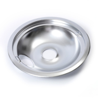Kit de bac à graisse en acier inoxydable WB32X106, finition porcelaine/chrome, pièces de four pour cuisinière électrique, usage domestique, garantie 1 an