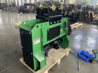 LISEN Broyeur forestier hydraulique pour excavatrice, débroussailleuse robuste avec roulement de moteur pour défrichage de la végétation, 2-8 tonnes