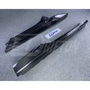 Falda lateral de fibra de carbono seca para Lamborghini Huracan LP580 LP610 EVO RWD Performante Tecnica STO 2014-2025 - Product Image 2