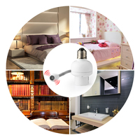 Support de lampe de capteur de lumière d'installation facile pour ampoule LED