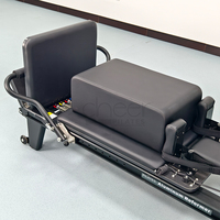 Reformer de Pilates de Aluminio Directo de Fábrica con Barra Deslizante para Pies, Equipo de Calidad Premium para Entrenamiento Comercial de Pilates