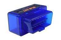 Envío Rápido, Mini Elm327 OBD2 V2.1, Herramienta de Diagnóstico para Auto, Escáner Elm 327 V2.1 OBD 2, Adaptador OBDII, Herramienta de Diagnóstico Automotriz