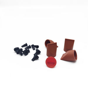 Fabrieksdiameter 6Mm Hoge Temp Milieu 100 ~ 200 ° C Fkm Materiaal Onder Omgekeerde Druk Duckbill Klep Voor Dc Luchtpomp - Product Image 3