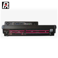 Console de mixage audio DJ professionnelle PA à écran tactile M32 Plus 32 canaux en métal avec égaliseur complet, MIDI personnalisé, synchronisation personnalisée, sortie mono, 2 sorties stéréo