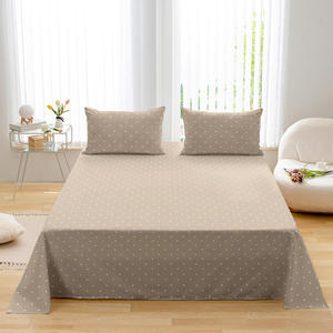 Ensemble de draps en microfibre moderne, taille double, pleine, queen, king, 100% polyester, certifié OEKO-TEX, 1800TC, couleurs et logo personnalisables - Product Image 4