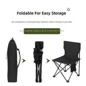 Silla Plegable Ultraligera para Camping, Portátil, para Viajes, Playa, Senderismo y Picnic, Varios Tamaños Disponibles, Mejor Precio - Product Image 5