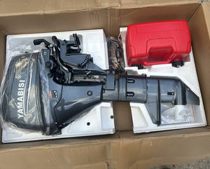 Uzun şaft ile 4 zamanlı dıştan takma YAMABISI deniz motoru 9.8HP tekne motoru - Product Image 5