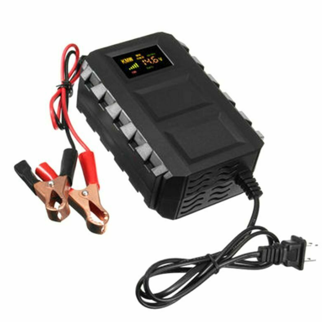 C-Power Universal Travel Car Battery Charger DC 12V 20A Quick Charging for Car Motorcycle