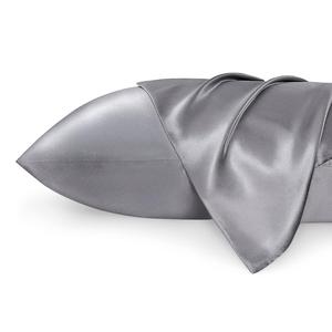 Modern 2-Pack Queen <b>Silk</b> <b>Pillowcase</b> New Design Satin <b>Pillowcase</b> for Hair Skin with Envelope Closure Home Gift for Women Men - Product Image 4