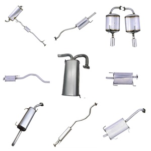 Tubos de acero inoxidable, piezas de automóviles, silenciador de escape para Nissan CEFIRO A33, silenciador de escape trasero - Product Image 6