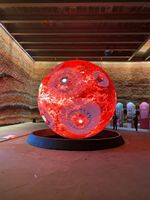 Pantalla LED Esférica de Alto Brillo, Pantalla Publicitaria a Todo Color de 360 Grados