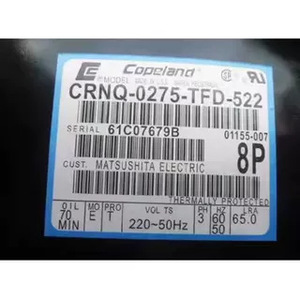 คอมเพรสเซอร์แอร์โคปแลนด์ 3 แรงม้า รุ่น Crhq-0275-Tfd-522 สำหรับเปลี่ยนซ่อม - Product Image 2
