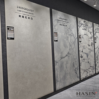 Bestseller 1200X2400 Kalkstein-Grau Porzellan-Platte Großformatige Matte Gesinterte Steinplatten Künstliche Fliesen für Badezimmerboden und -wand