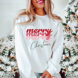 Color puro patrón de letras Simple blanco mujer <span class=keywords><strong>Sudadera</strong></span> con capucha otoño pareja ropa Casual tamaño grande logotipo personalizado Navidad <span class=keywords><strong>Sudadera</strong></span> con capucha - Product Image 1