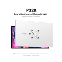 Moniteur PC Kuycon P32K en gros, 99% SRGB, large gamme de couleurs, rapport d'affichage 16:9, 144 Hz, écran d'ordinateur 32 pouces 4K avec support