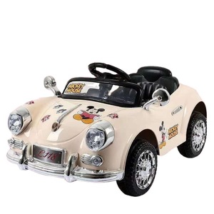 Mickey Mouse Kids Electric Ride On Car 4 Wheel Remote Control Toy Vehicle For Children Age 2 To 4 Years - Product Image 1