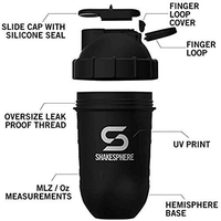 Mélange de Shakers de protéine 24oz, mélange facile à nettoyer, en forme de Capsule, sans boule ou fouet nécessaire, sans BPA, pour boissons