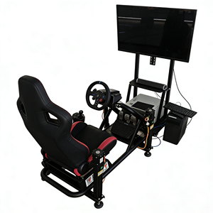 Simulateur de course à mouvement 4 DOF avec système dynamique de plongée et de rebond pour équipement de jeu de course VR - Product Image 4