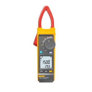 Pince ampèremétrique numérique solaire professionnelle Fluke 393FC 1500V True-RMS pour courant, résistance, fréquence, diode – Optimisée pour l'énergie solaire - Product Image 1