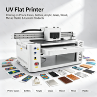 Nouvelle imprimante UV DZ 6050 2026, imprimante DTF A1 6090 avec tête XP600 CMYK Blanc 1200 Dpi pour acrylique, métal, verre, coque de téléphone, bois – Imprimante UV à plat