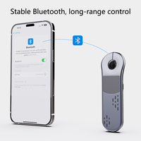 Ratón Láser Inalámbrico Multifuncional con Control Remoto para Teléfono Inteligente, Tableta, Computadora Portátil, Televisor