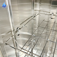 Armoire de désinfection automatique à ozone et infrarouge en acier inoxydable pour ustensiles de cuisine, grande capacité, pour usage commercial (vente en gros)