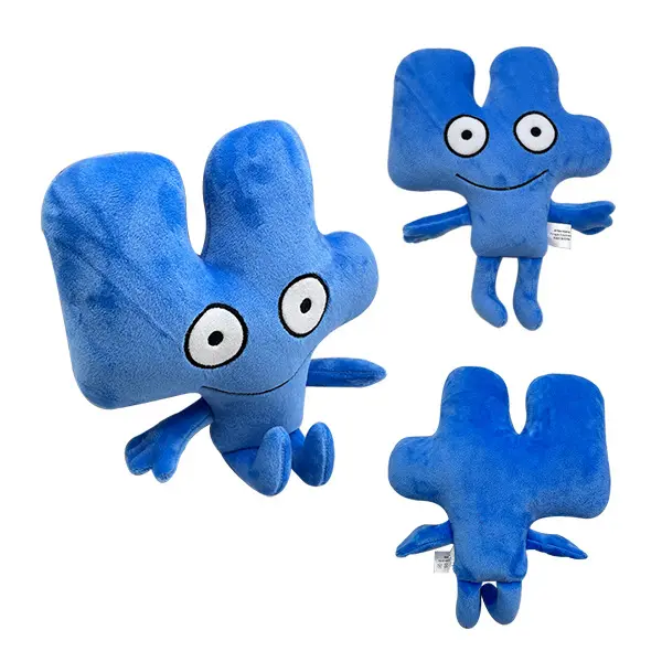 Mavi sayı dört bebek dört-rüya atmak yastık peluş bebek 3 tip yumuşak peluş oyuncak için savaş