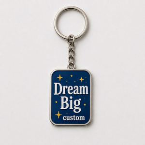 Porte-clés personnalisés en gros de haute qualité avec texte inspirant et mots encourageants pour récompenses d'employés et d'étudiants - Product Image 2