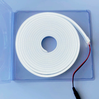 GLORIVA Bande LED Néon Flexible en Silicone Étanche IP65 5-10m 6mm 12V Ultra-Mince 80 pour Hôtels, 1cm Dimmable Certifiée CE/ETL