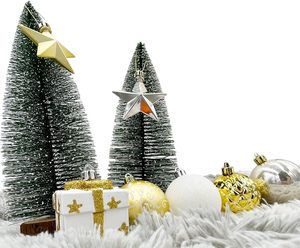 Fournitures de décoration de Noël Boules de Noël personnalisées Adornos Bolas De Navidad Natal Boules de Noël blanches et dorées - Product Image 4