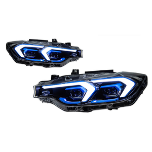 Faros Delanteros LED Láser Plug and Play de 12V, Actualización para <span class=keywords><strong>BMW</strong></span> Serie 3 F30 F31 <span class=keywords><strong>318i</strong></span> 320i 323i 325i 330i 335i 2012-2019, Luces Diurnas DRL - Product Image 1