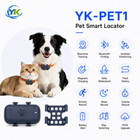 Rastreador GPS 4G LTE Impermeable con Beidou, GLONASS, Galileo, Bluetooth, Aplicación Android, LBS, Geo-Cerca, Monitoreo de Movimiento y Sueño, Collar
