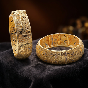 Wholesale Dye Gold Plated Forming <b>Bangles</b>, Traditional <b>Bangles</b>, Brass <b>Bangles</b>, Fashion <b>Bangles</b>, Gold filled Jewelry Oro Joyeria. - Product Image 6