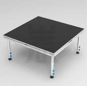 Concierto de aluminio de cuatro patas portátil ESI para pantallas de armazón de escenario disponibles en tamaños de 4x4 pies y 4x8 pies - Product Image 2