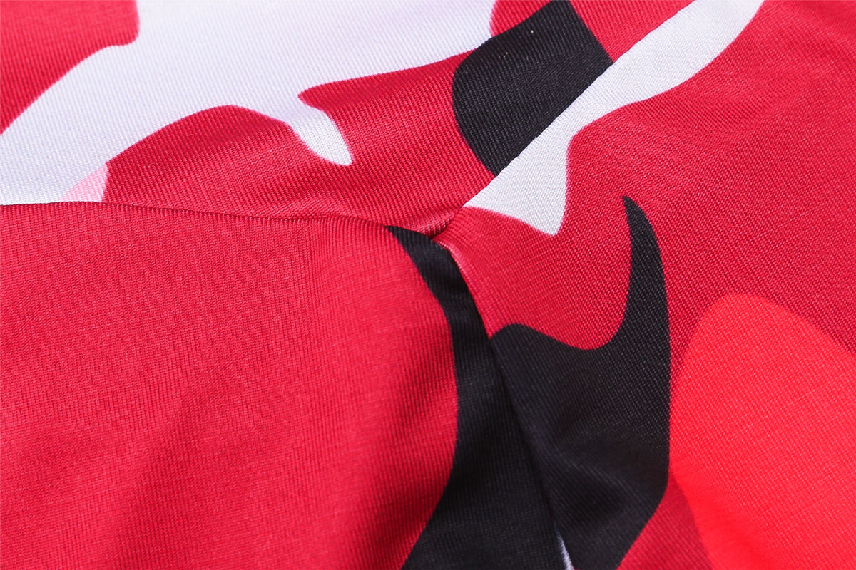 Sexy Fashion Camo print women leggings yoga pants work out shorts