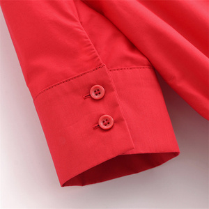 TAOP&ZA Primavera 2025 Nuovi Arrivi <span class=keywords><strong>Abito</strong></span> <span class=keywords><strong>Midi</strong></span> da Donna in Popeline con Cintura a Fiocco Rosso, Colletto e Maniche Corte 2640360 - Product Image 6