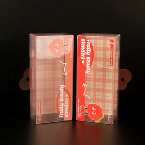 Tùy Chỉnh Móc Áo Bao Bì In Mỹ Phẩm PVC Hộp Nhựa Trang Điểm Công Cụ Vật Nuôi Bao Bì Hộp - Product Image 5