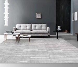 Tapis de sol géométrique moderne style nordique, grand accessoire doux pour salle d'étude, salon, chambre à coucher, couverture de chevet - Product Image 6
