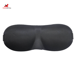 Masque de sommeil HQ en coton tricoté 3D personnalisé de haute qualité, super doux, avec sangle élastique pour un meilleur sommeil et une meilleure occultation de la lumière - Product Image 1